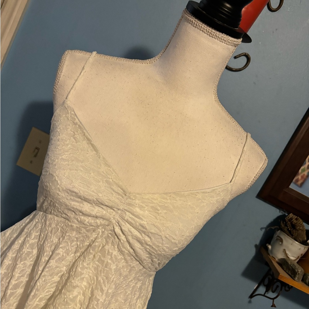 See You Monday, White Lace, Tank Top - Picture 2 of 6